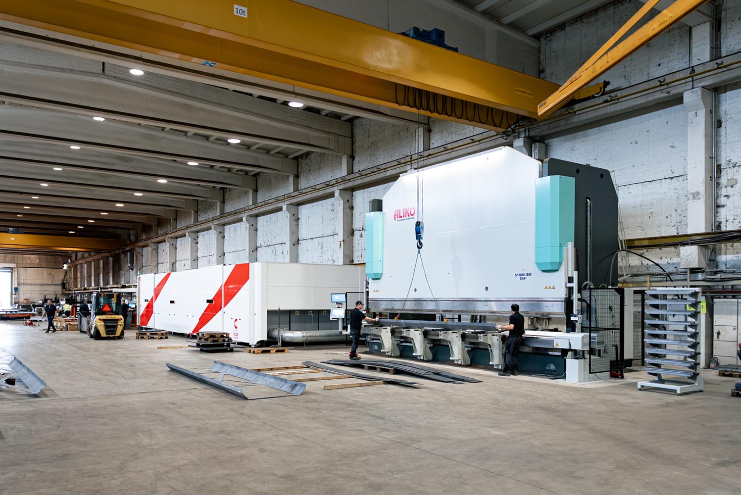 EJT Tekniikka Aliko press brake Cutlite Penta